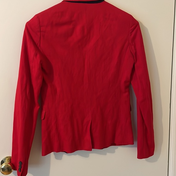 JCrew Red Schoolboy Blazer Jacket 4T - Picture 3 of 7